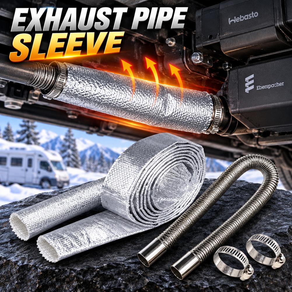 Diesel Air Heater 5Kw 12V - Parking Heater Exhaust Pipe Insulation Sleeve