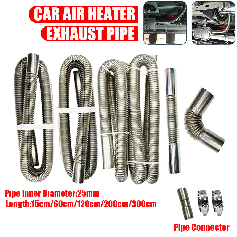 Diesel Heater Silencer Muffler - 15cm 60cm 120cm 200cm 300cm Air