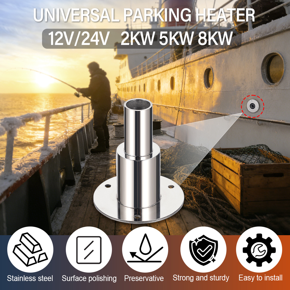 Diesel Parking Heater 8Kw 24V - 24mm 304 Stainless Steel Diesel Parking
