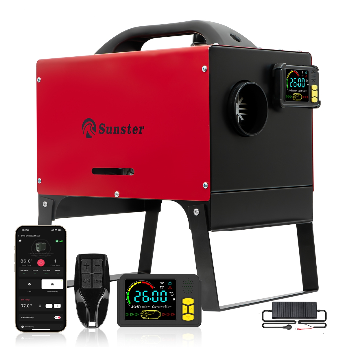 Diesel Parking Heater 8Kw 24V - 8KW Low Noise Diesel Air Heater