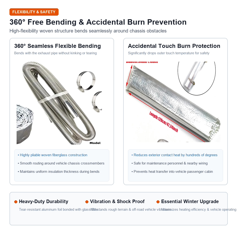Heat Shield Sleeve 30mm Alumin - Diesel Heater Silencer Muffler recension och pris