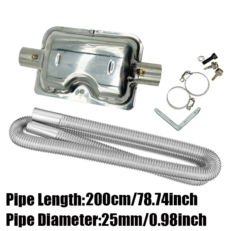 200cm Car Air Diesel Parking H - Diesel Heater Silencer Muffler recension och pris