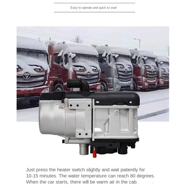 Practical12V 5KW Dual Fuel Air - Parking Heater Remote Control Kit recension och pris