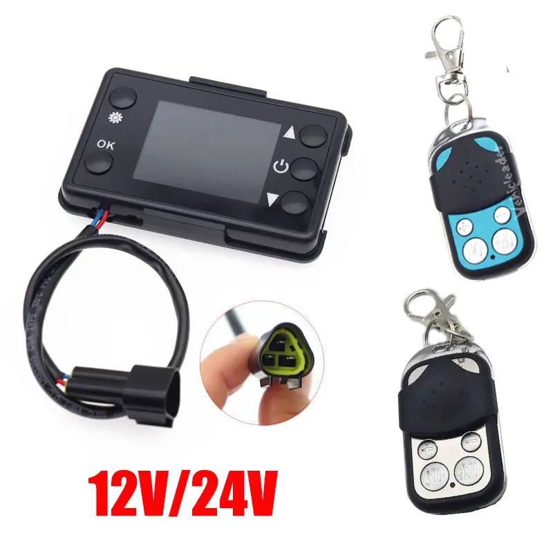 12V/24V Diesels Air Heater Par - 12V Diesel Heater With Remote recension och pris