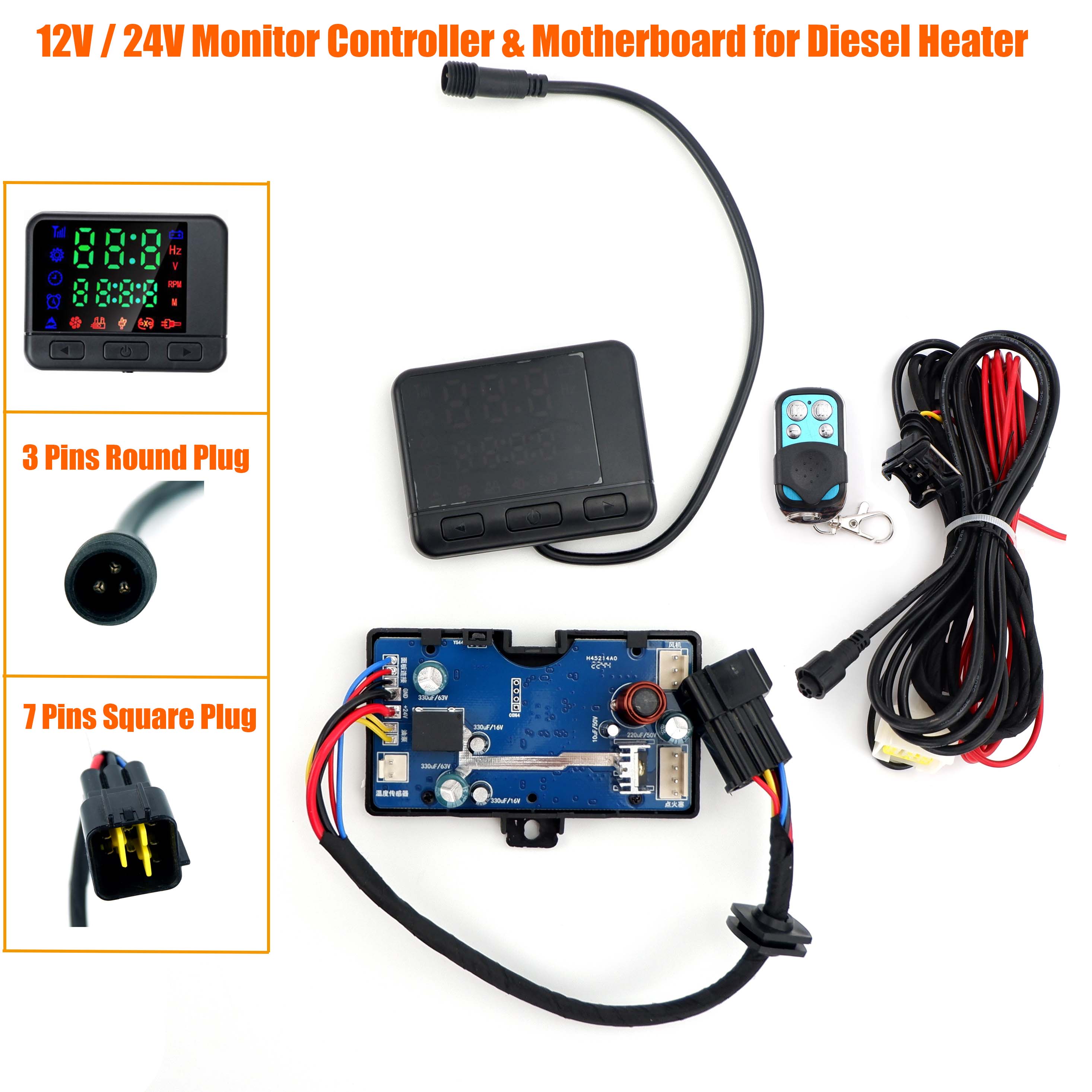 12V / 24V 2KW 3KW 5KW 8KW Air  - Diesel Heater 2Kw recension och pris