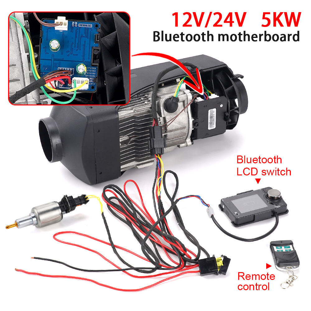 5KW Air Diesel Parking Heater  - Diesel Air Heater Lcd Controller recension och pris