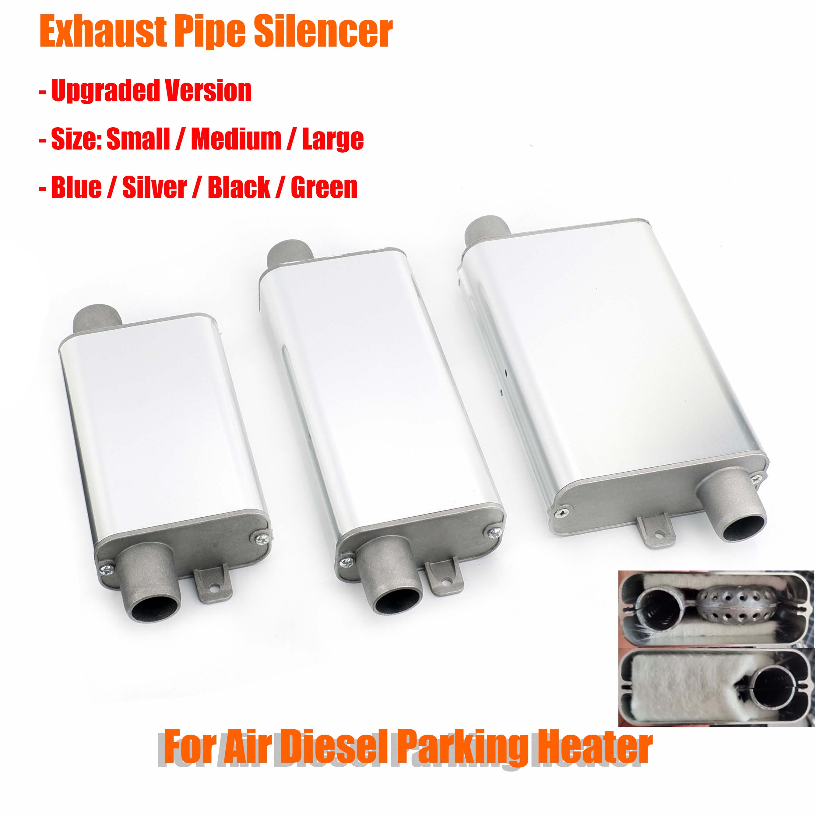 24mm Muffler Noise Reduce S Cu - Diesel Heater Silencer Muffler recension och pris