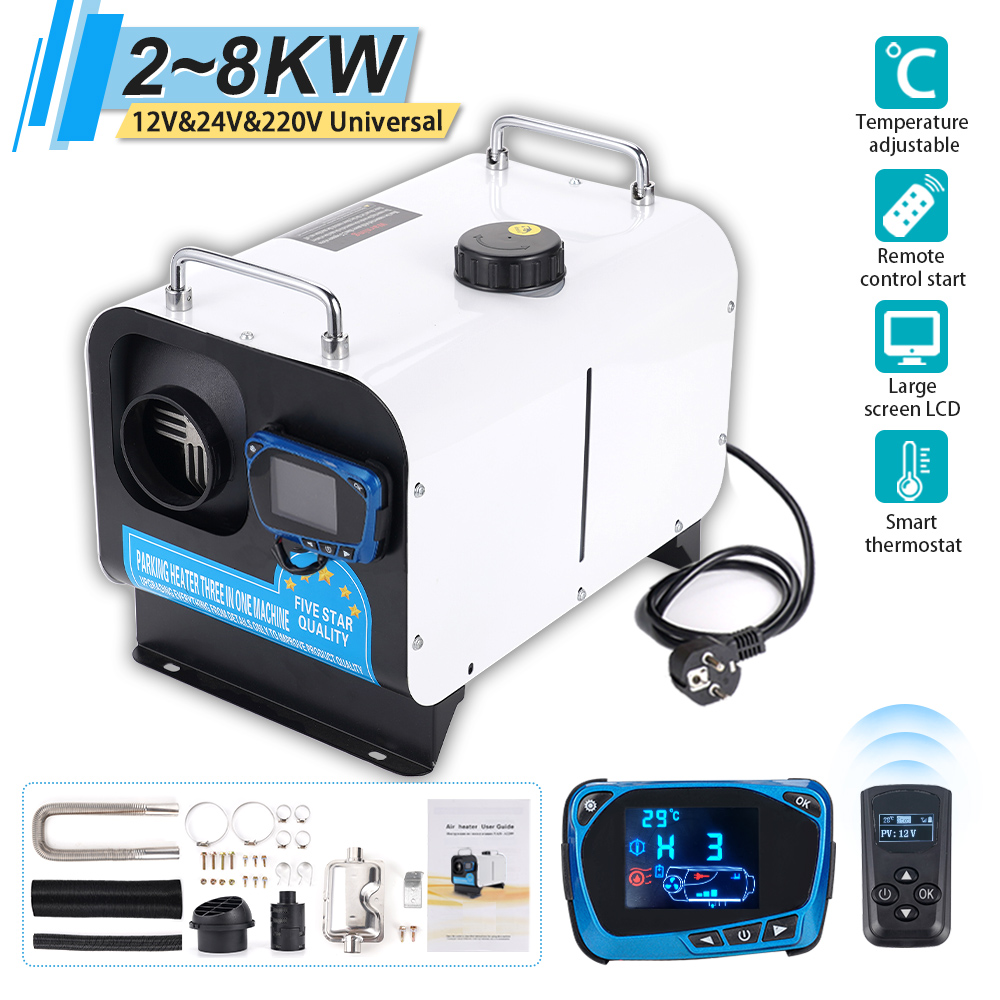 2-8KW 12V&24V&220V Car Diesel  - Diesel Parking Heater 8Kw 24V recension och pris