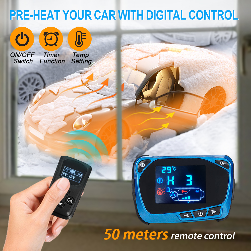2-8KW 12V&24V&220V Car Diesel  - Diesel Parking Heater 8Kw 24V recension och pris