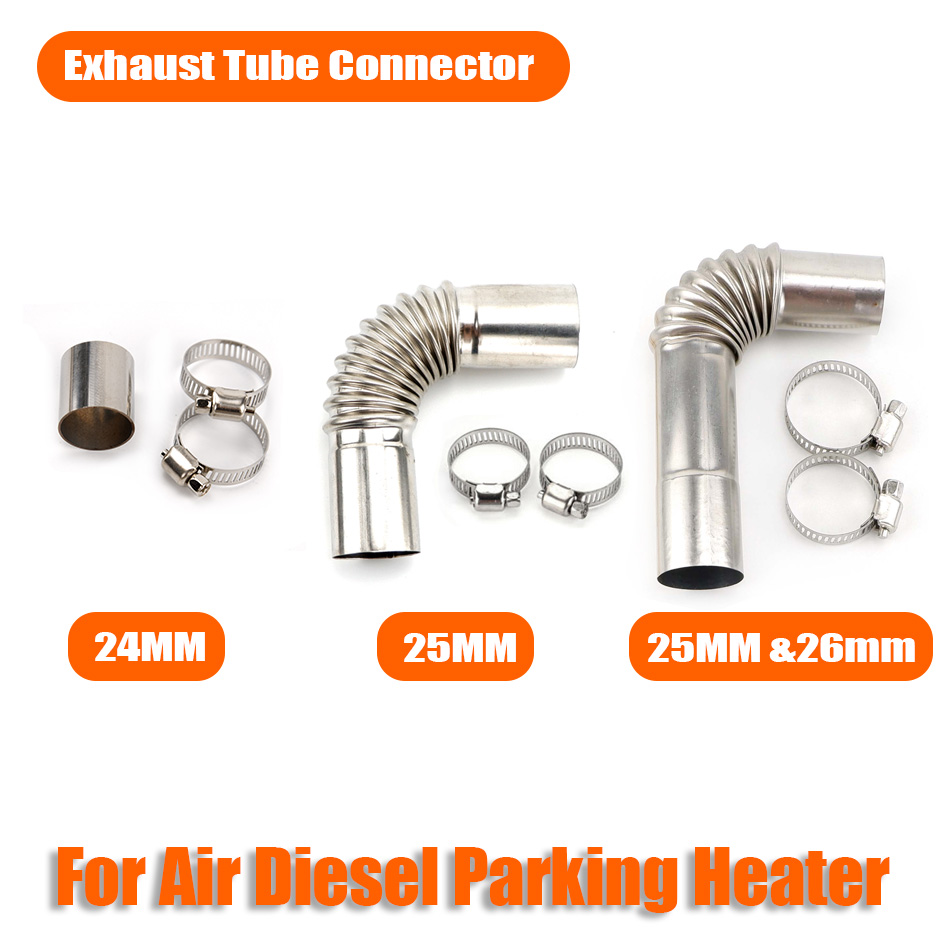 24mm 25mm 25mm&26mm Exhaust Pi - Diesel Heater Ducting Kit recension och pris
