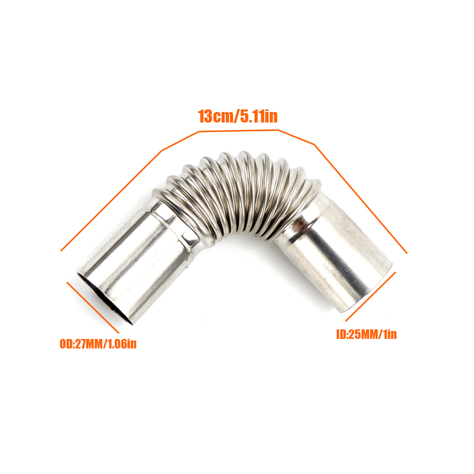 24mm 25mm 25mm&26mm Exhaust Pi - Diesel Heater Ducting Kit recension och pris