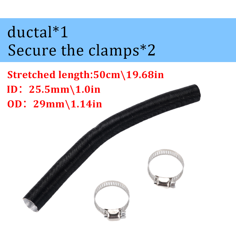 25mm Air Intake Duct Pipe For  - Diesel Heater 2Kw recension och pris