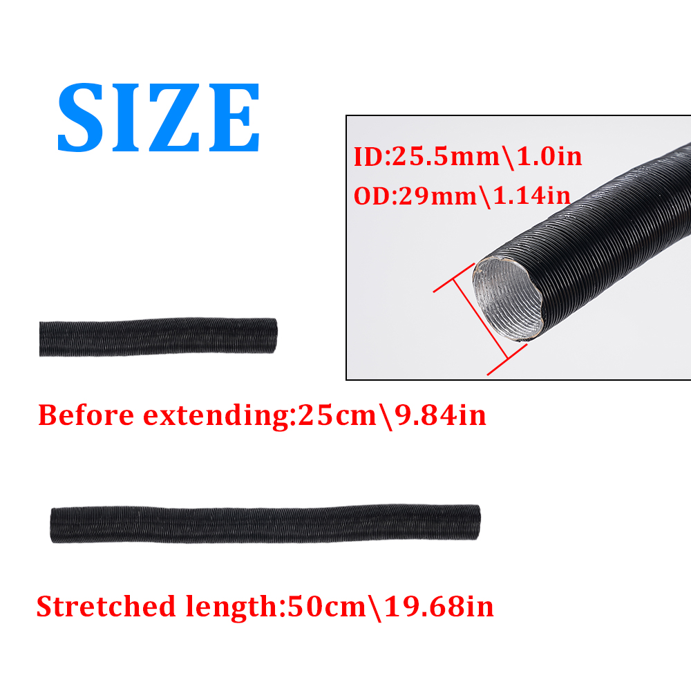 25mm Air Intake Duct Pipe For  - Diesel Heater 2Kw recension och pris