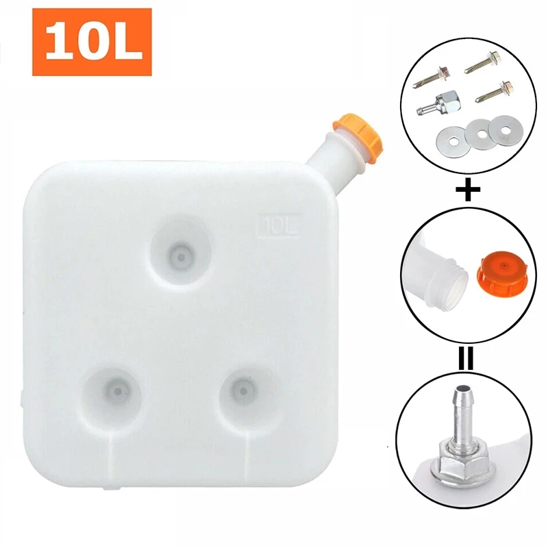 10L 3Hole Plastic Fuel Tank Oi - Diesel Heater Fuel Tank 10L recension och pris