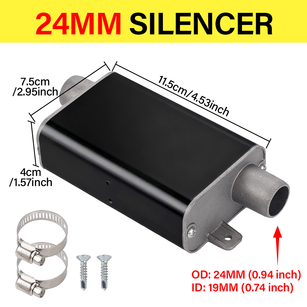 Exhaust Muffler Kit Aluminum A - Diesel Heater 8Kw Rv Camper recension och pris