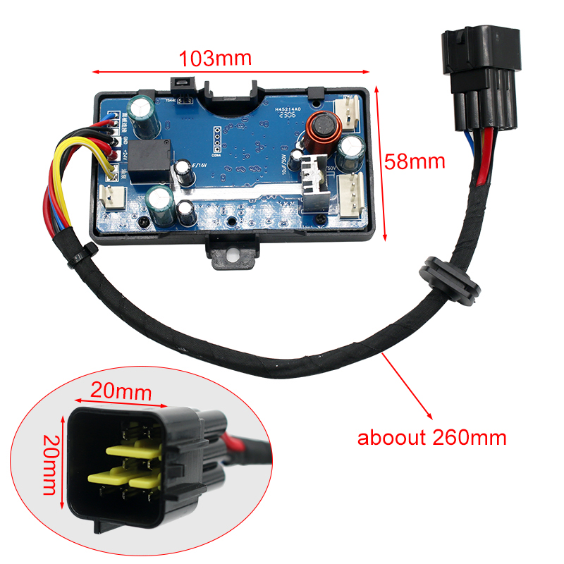 12V 24V 2KW 3KW 5KW 8KW Air Di - Diesel Air Heater Motherboard recension och pris