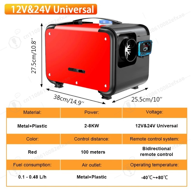 Universal 12V 24V Diesel Air P - 12V Diesel Heater With Remote recension och pris