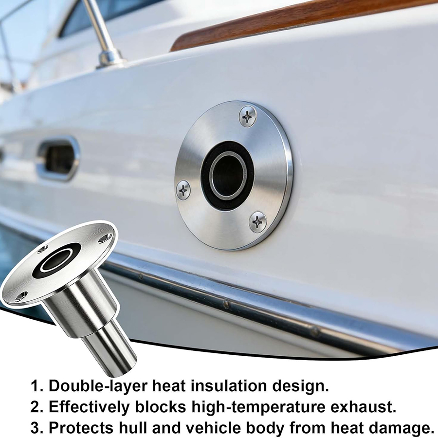 24mm/0.94' 316 Stainless Steel - Diesel Heater Silencer Muffler recension och pris
