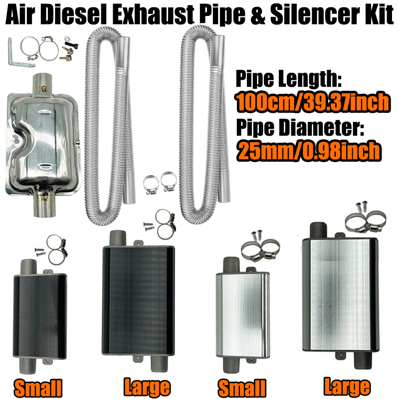 100cm Air Diesel Parking Heate - Diesel Heater Silencer Muffler recension och pris