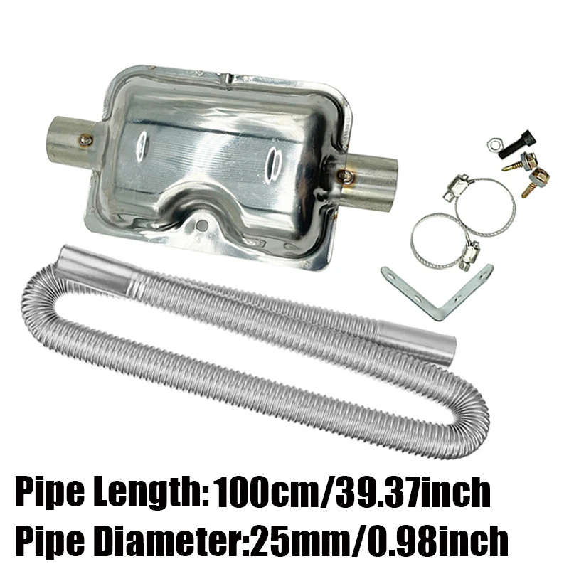 100cm Air Diesel Parking Heate - Diesel Heater Silencer Muffler recension och pris