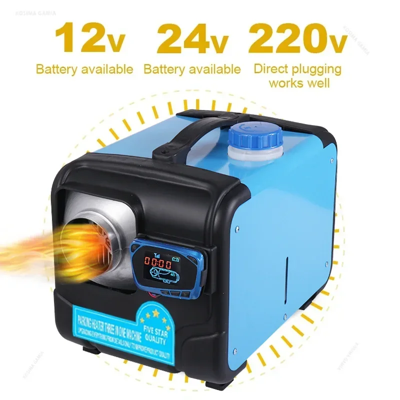 12V 24V 220V Diesel Air Parkin - Diesel Air Heater 5Kw 12V recension och pris