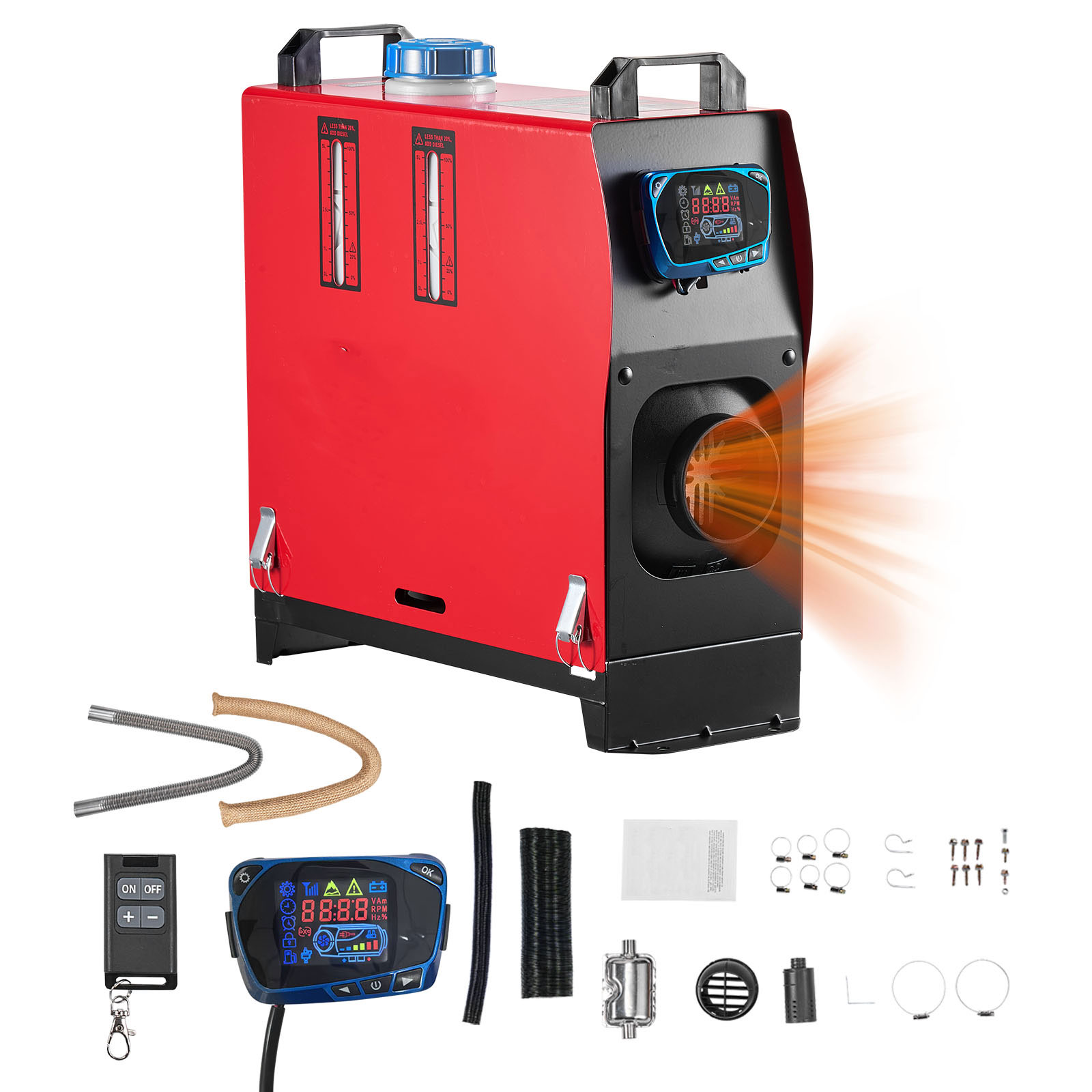 SucceBuy 8KW Diesel Air Heater - Diesel Heater 8Kw Rv Camper recension och pris