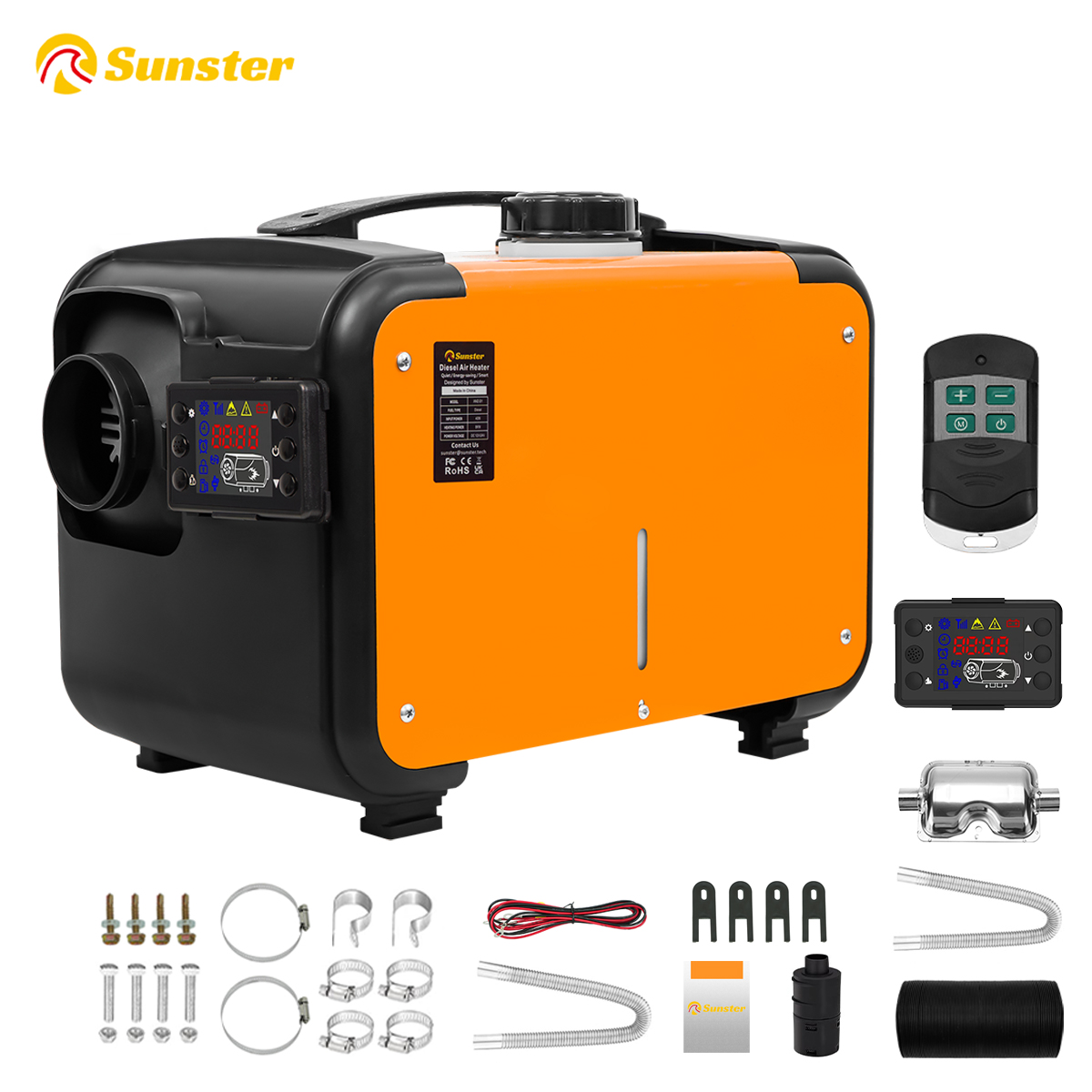 12V/24V Heater For Car 8KW Die - Diesel Parking Heater 8Kw 24V recension och pris