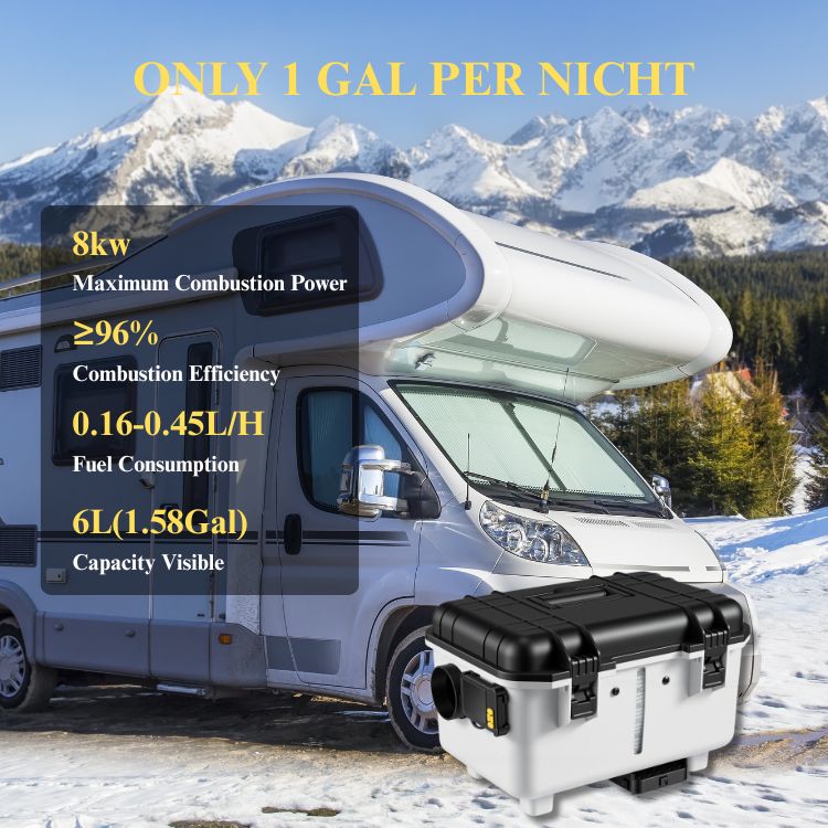 Diesel Heater 8KW, 24V 12V All - Diesel Air Heater Lcd Controller recension och pris