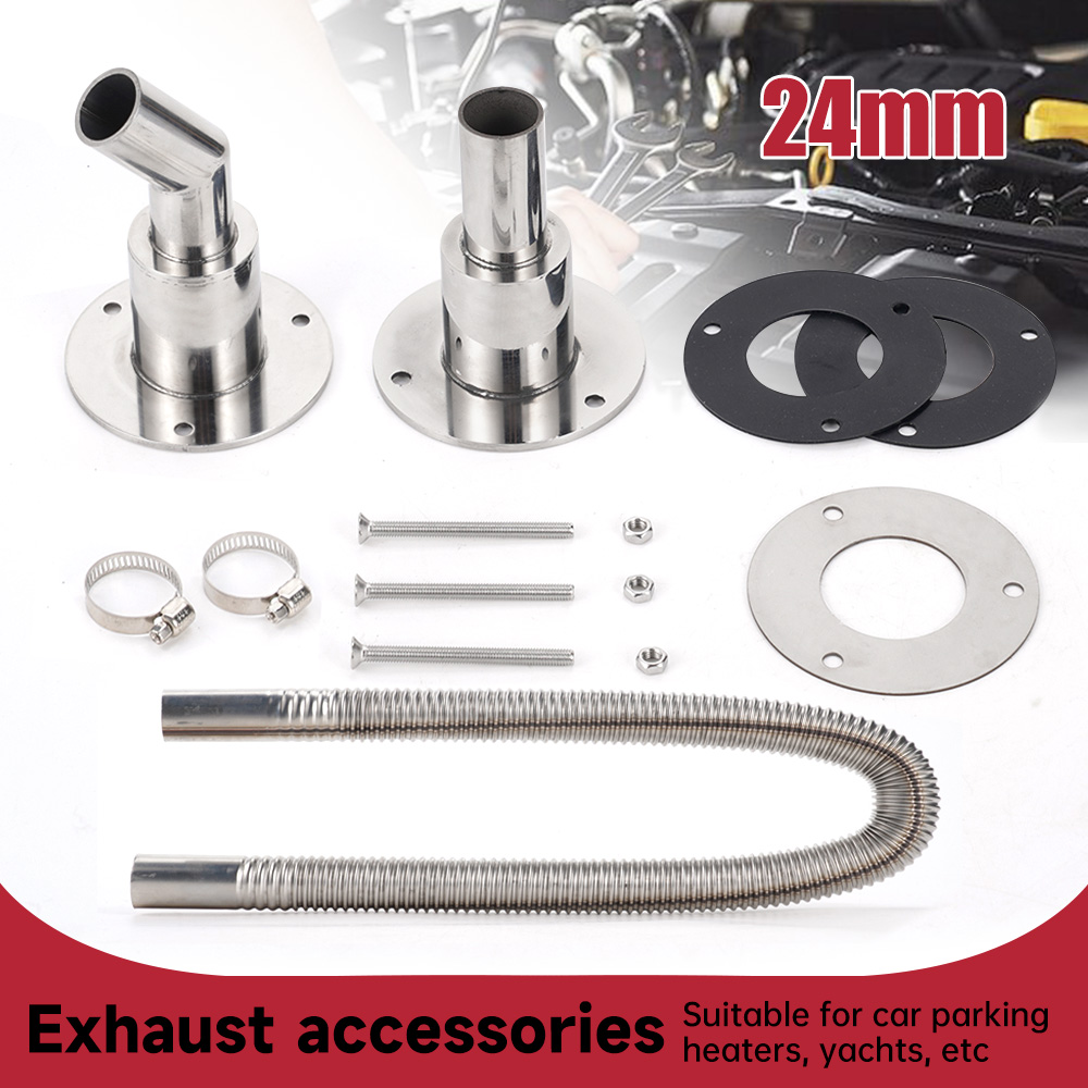 24mm Diesel Heater Exhaust Pip - Diesel Heater Silencer Muffler recension och pris