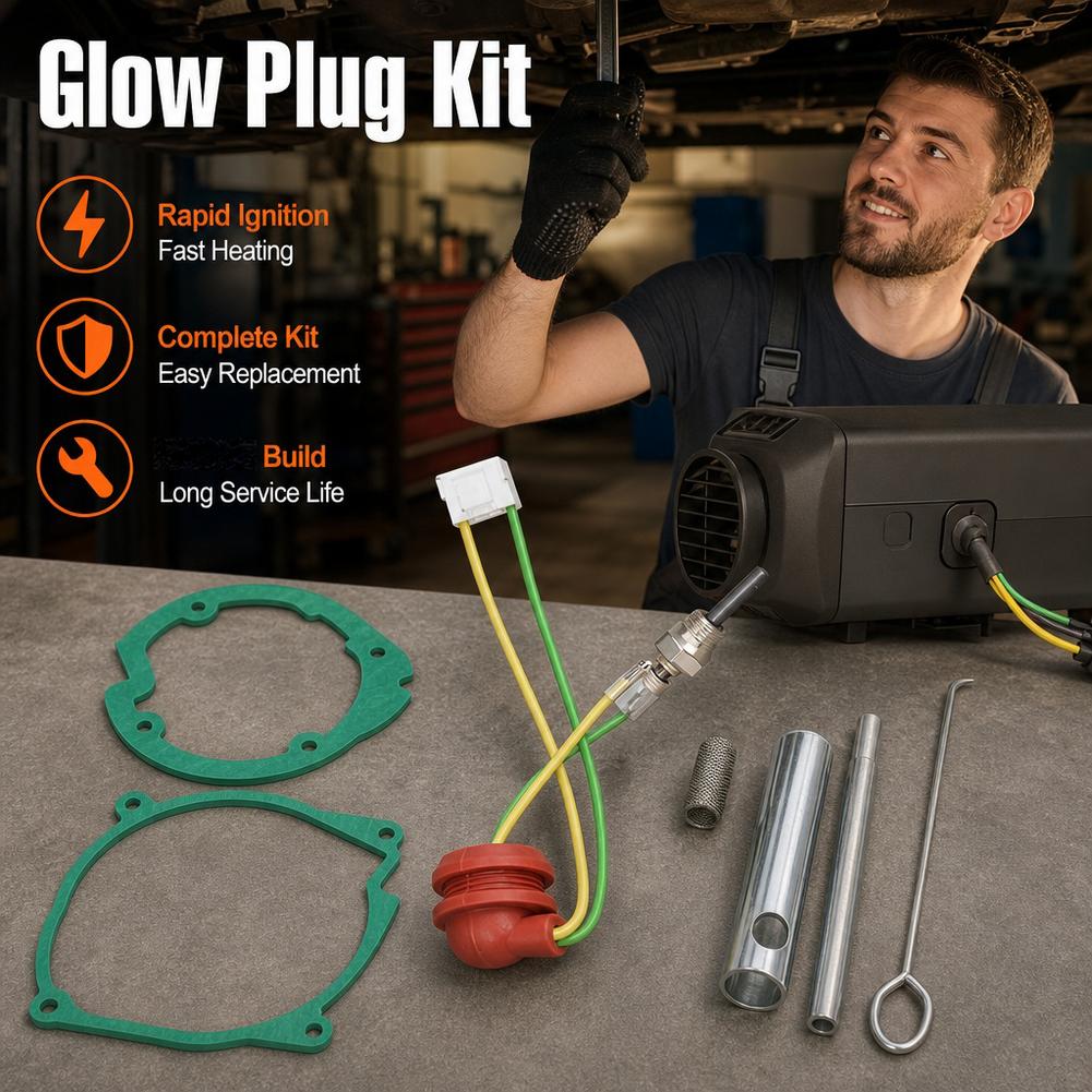Ceramic Glow Plug Gasket Kit F - Diesel Heater 2Kw recension och pris